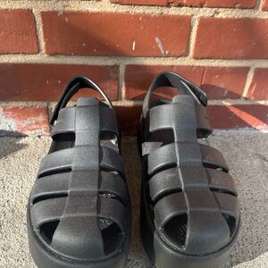 CROCS Black Women's Sandals